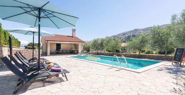 Apartment Garden No.3 - with Pool, for 4-5 Persons