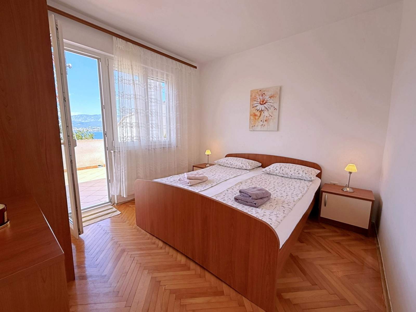 Apartment Dragica A4 – Meerblick und Balkon