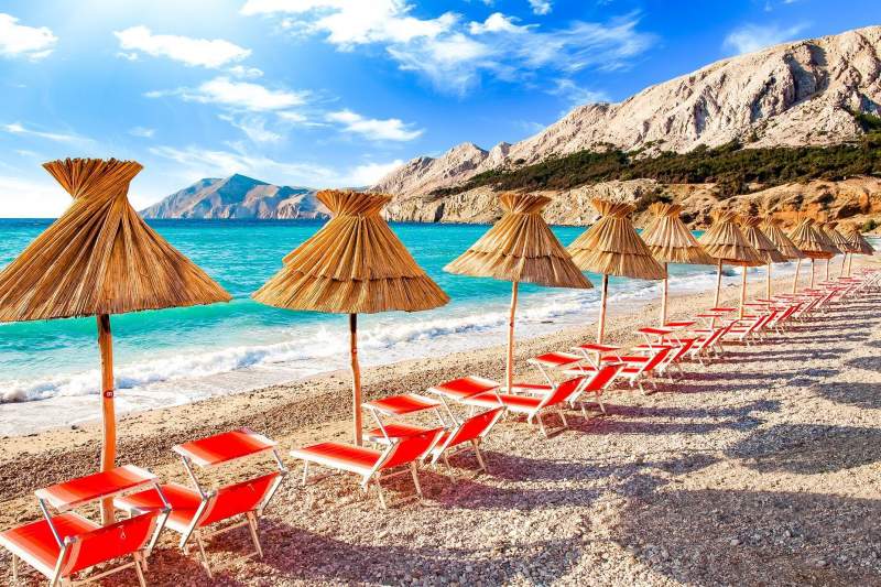 Kupanje i plaže na otoku Krku